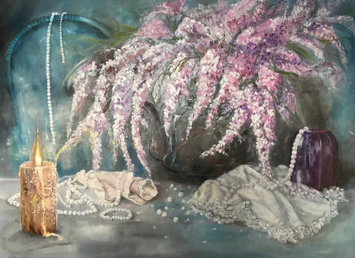 Pearls & Flowers by Krystyna Przygoda