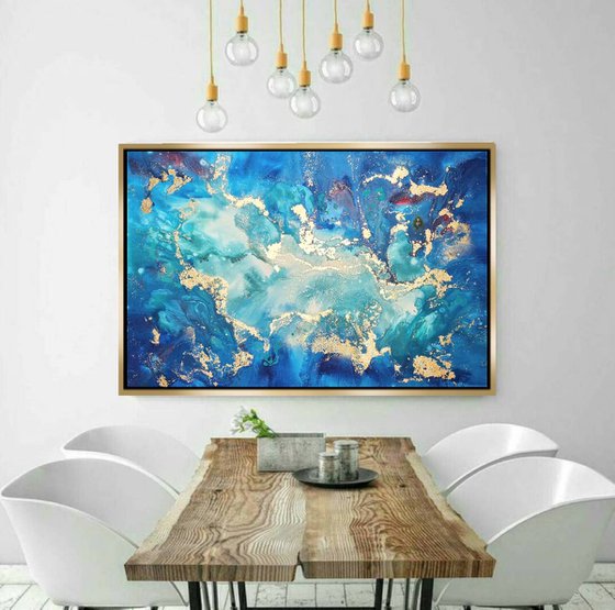 Tropical Depths (80x120cm)