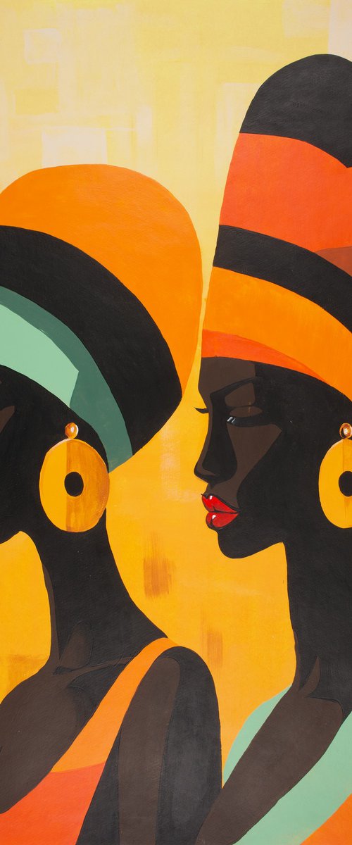 African girls by Kosta Morr