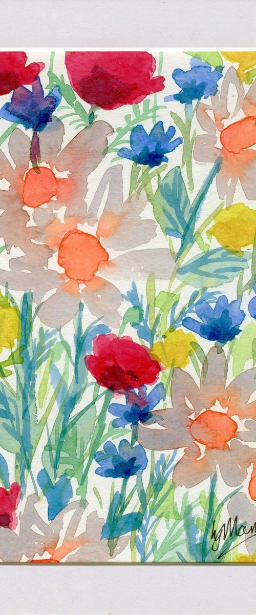 Simply Flowers 1 by Lisa Mann