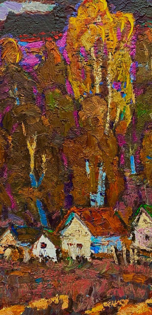 Evening Gold of the Forest by Kalenyuk Alex