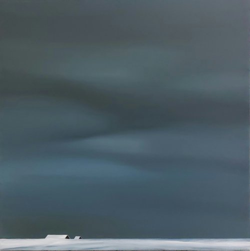 The silence of snow by Nelly van Nieuwenhuijzen