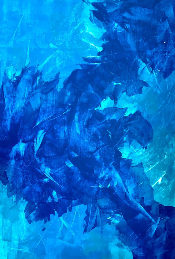 Blue abstract no. 3424