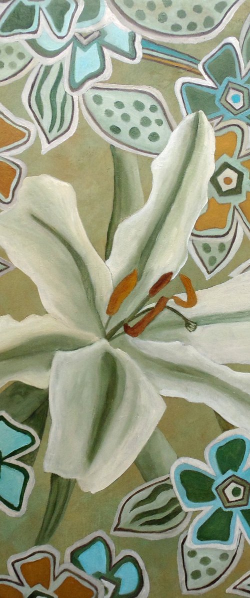 Flower Tessellation by Angeles M. Pomata