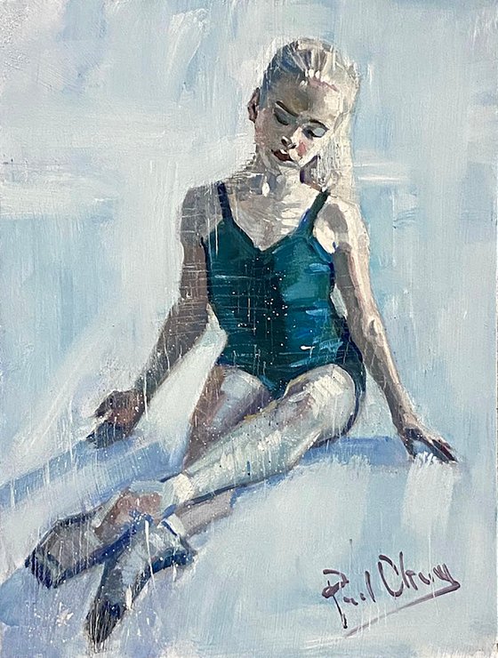 Resting Young Dancer