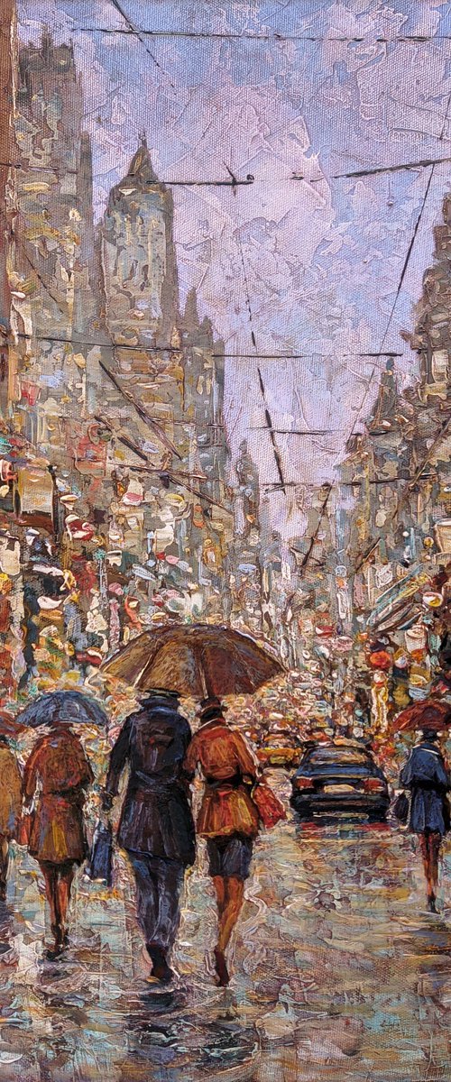 City landscape #7 by Movses Petrosyan