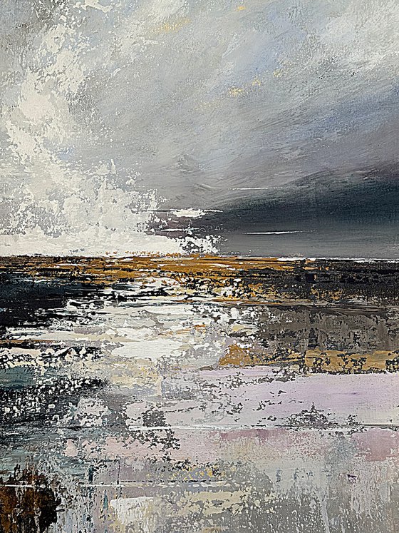 Violet Driftlight-Clouds wall art