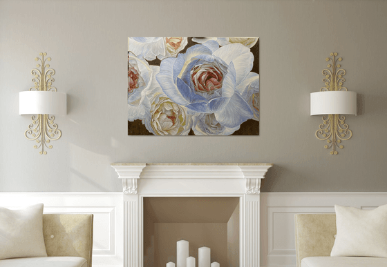Blue roses