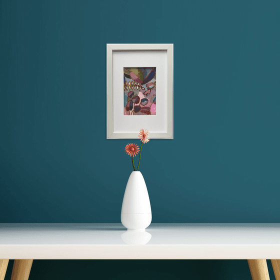 FLOWERS STILL LIFE 10. (framed)