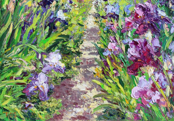 Monet's Home And Iris Garden