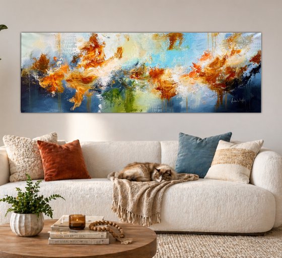 Echoes in Blue and Fire