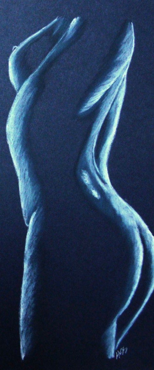 Nude 25 Blue by Angela Stanbridge