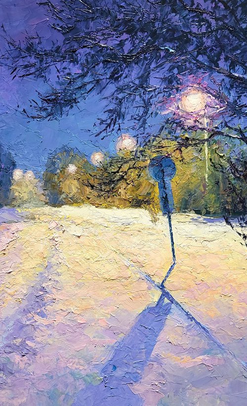 Quiet Winter Evening by Boris Serdyuk