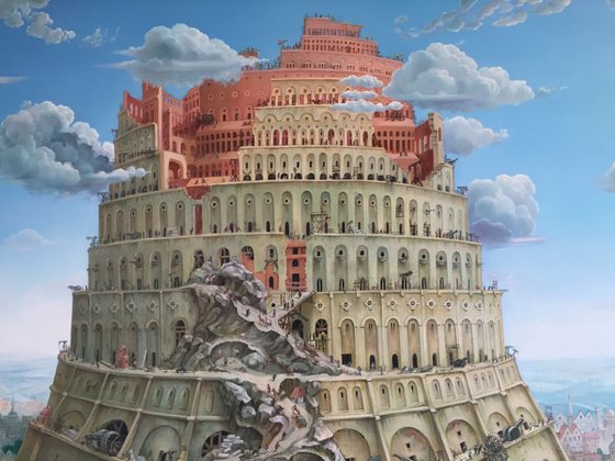 The Tower of Babel. (Light).