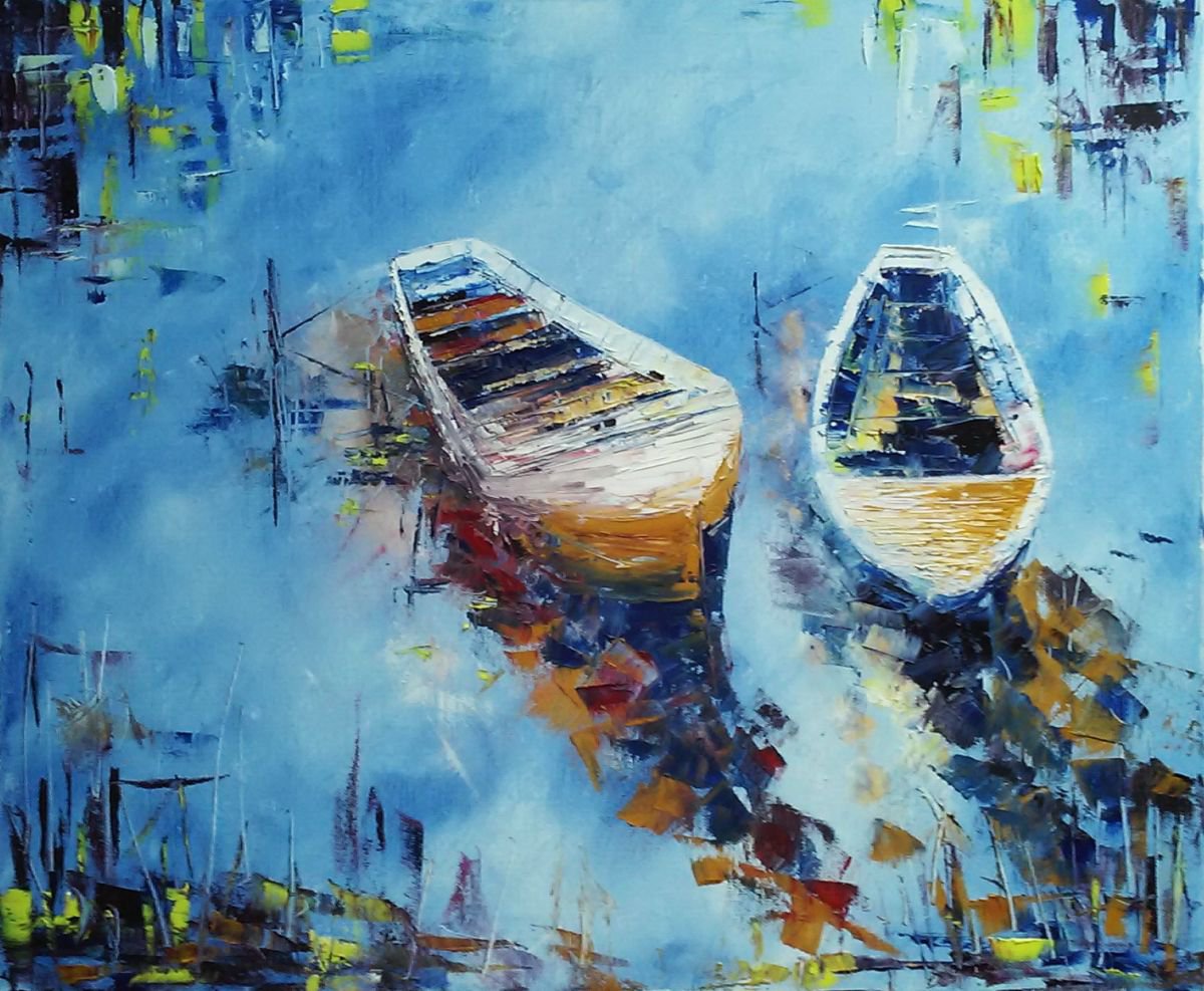 Boats 4 by Mile Stankovic