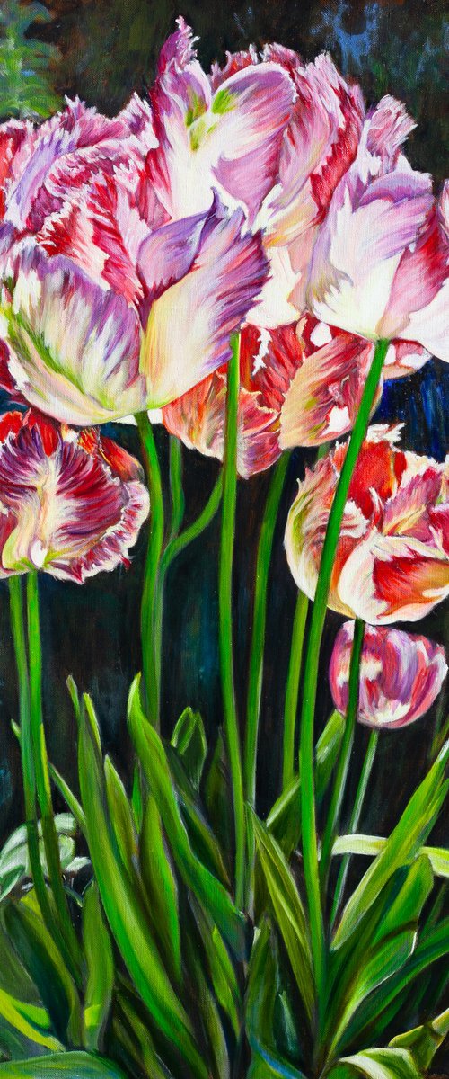 Tulips In The Sunlight by Liudmila Pisliakova