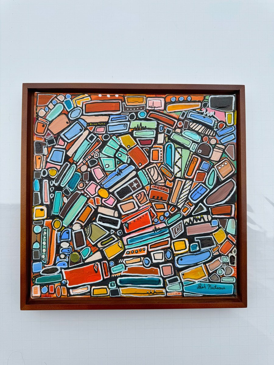 Trip The Light Fantastic By Leah Nadeau, 11 X 11, Artwork For Sale On Artfinder