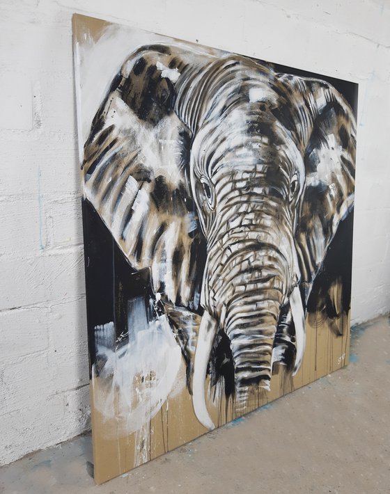 ELEPHANT #14 - Series 'One of the big five'