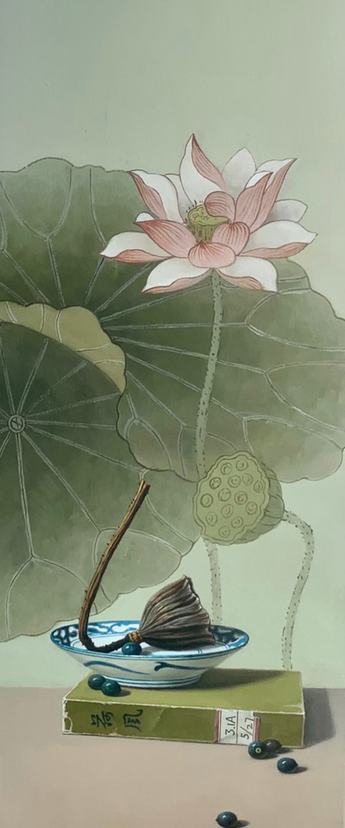 Still life:Zen art t212 by Kunlong Wang