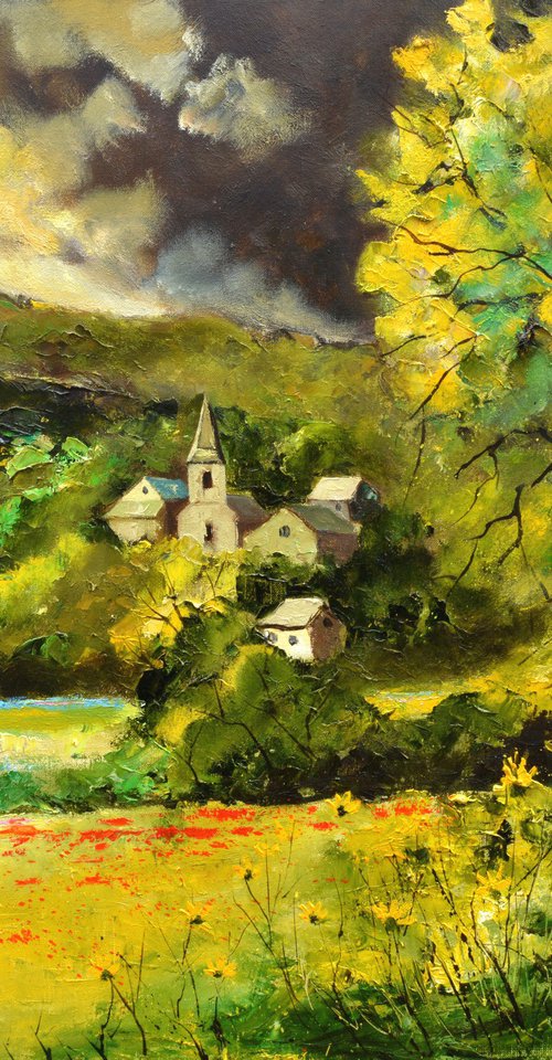 A village in my countryside - by Pol Henry Ledent