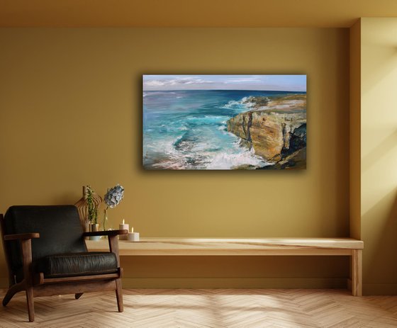 Breath of the Ocean. Windswept Silence