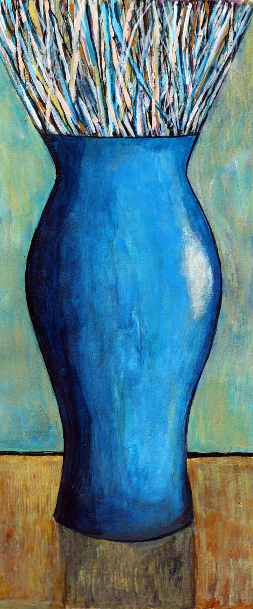 The Blue Vase by Elizabeth Vlasova