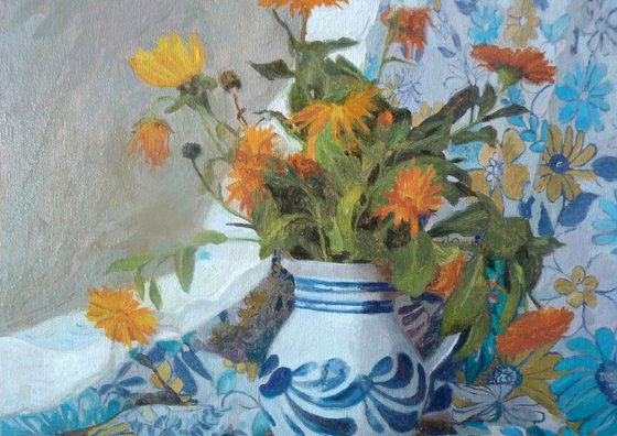 Flowers composition