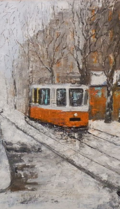 It's snowing by Maria Karalyos