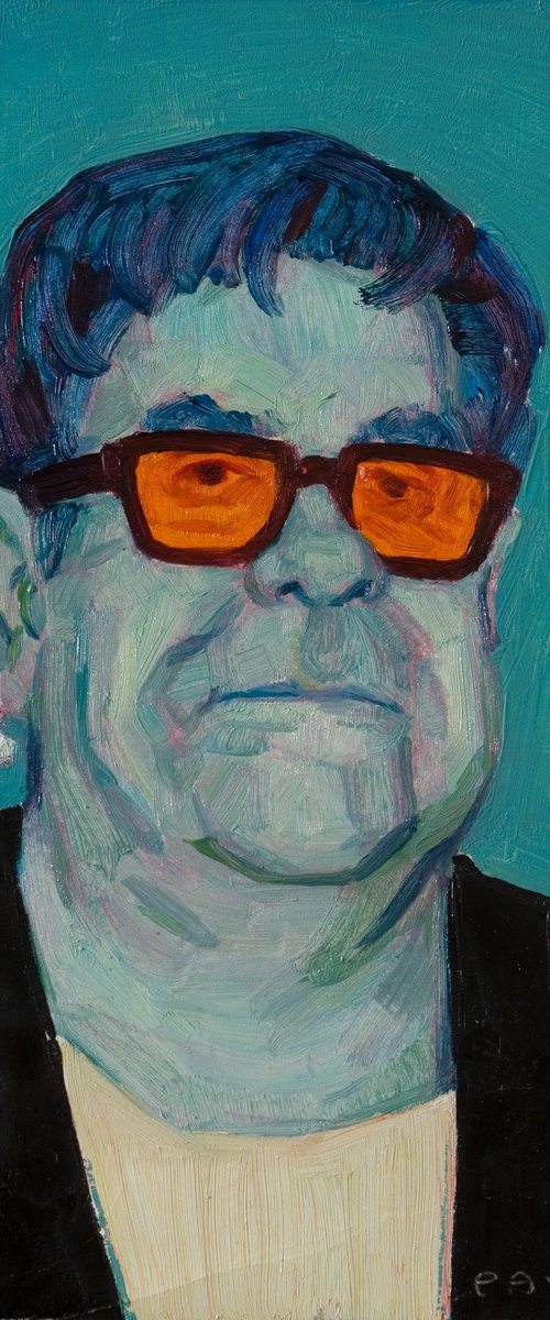 pop art portrait: Elton John by Olivier Payeur