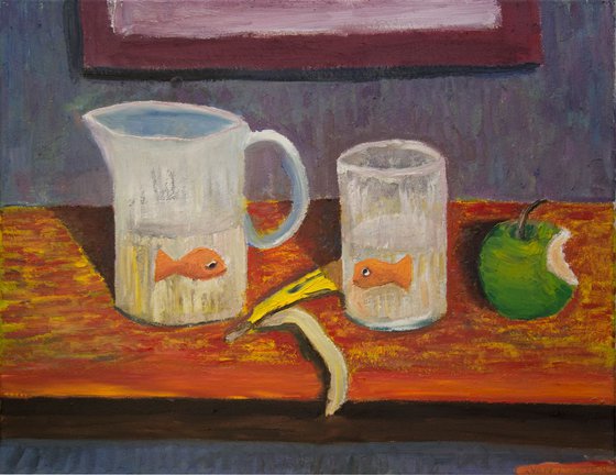 Goldfish in Glass