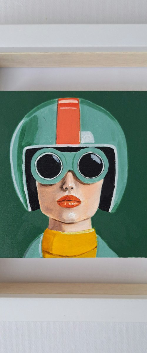 Mini Helmet by Lee Jenkinson
