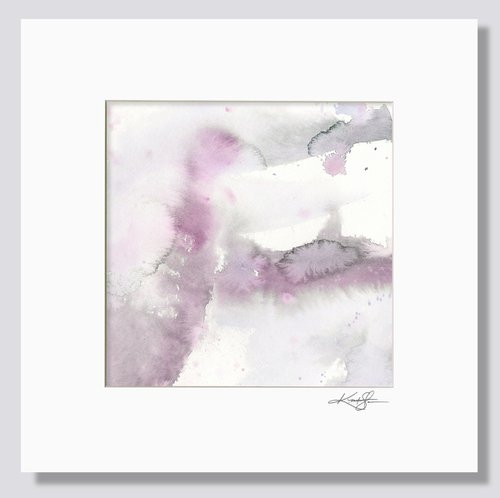 Quiescence 2 - Serene Abstract Painting by Kathy Morton Stanion by Kathy Morton Stanion