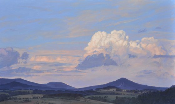 Evening Clouds over the Suc de Jalore