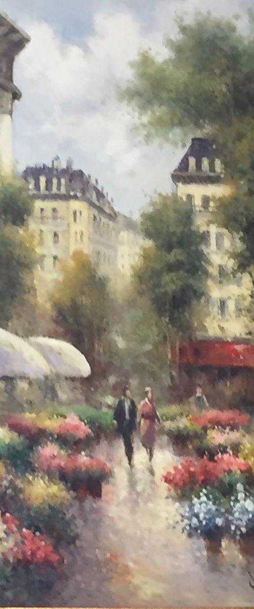 French Flower Market by W. Eddie