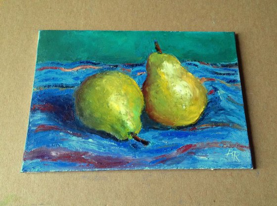 Pears still life