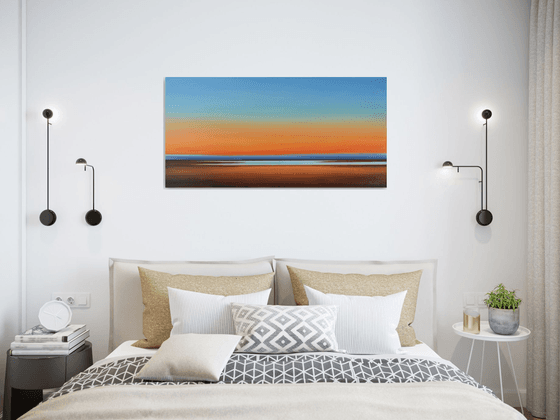 Vibrant Sky - Colorful Abstract Landscape