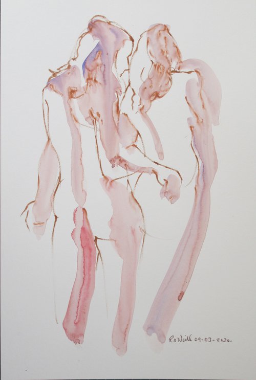 Standing female nudes by Rory O’Neill