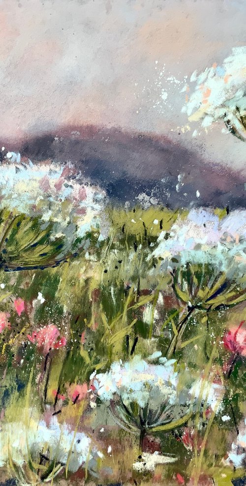 White wildflowers by Alexandra Jagoda (Ovcharenko)