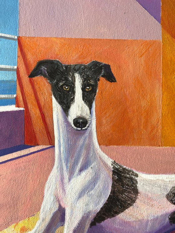 Keeper of the Light. Spanish Greyhound