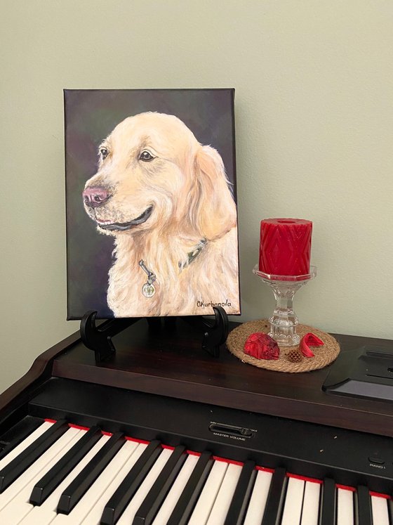 Smiling dog