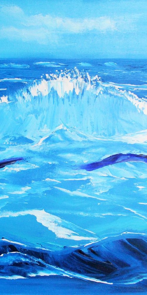 Sea landscape. by Alexandra Tomorskaya/Caramel Art Gallery