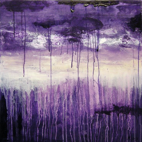 LAVENDER DREAMS (23.6x23.6 in. // 60x60 cm.)