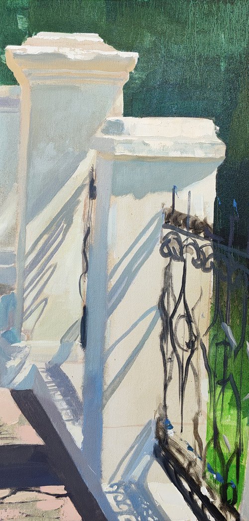 Old fence by Daniil Mikhailov