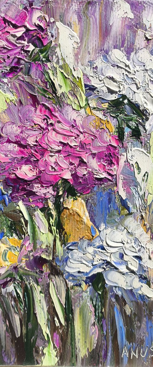 A Bouquet in Purple by Anush Emiryan