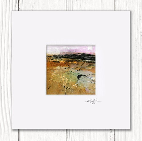 Mystical Land 434 - Textural Landscape Painting by Kathy Morton Stanion by Kathy Morton Stanion