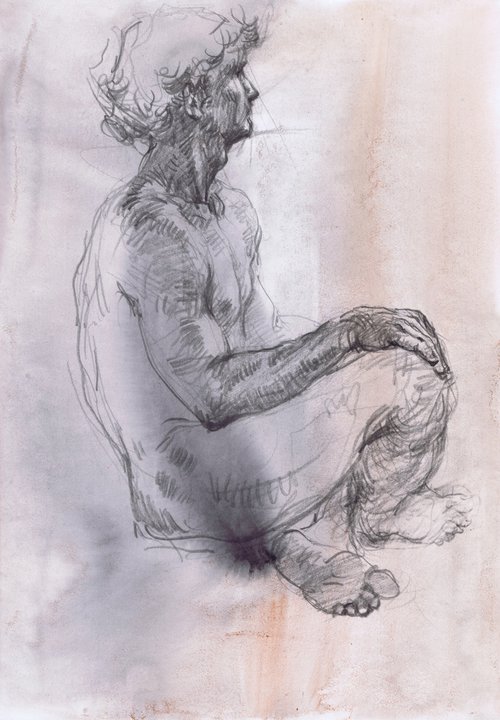 Apollo's Grace - Male Sketches by Samira Yanushkova