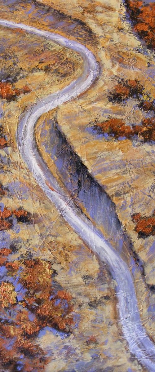 "Between gold and rust 2" by Ivan  Grozdanovski
