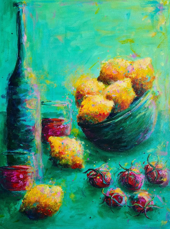 Wine, Lemons and Tomatoes
