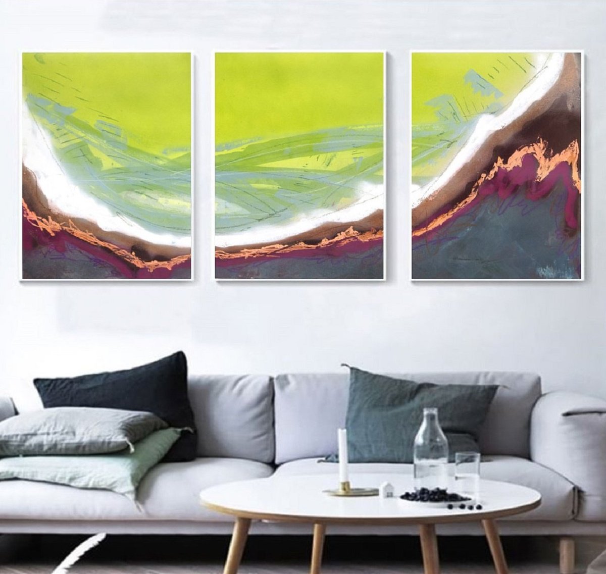 Charged Viii By Kimberlee Rocca, 54 X 24, Artwork For Sale On Artfinder