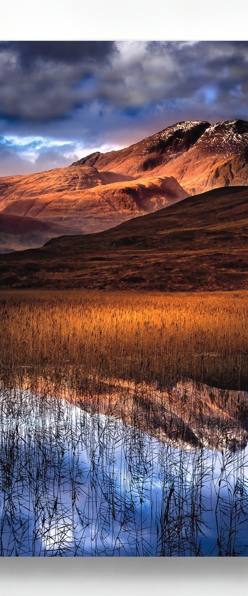 Cuillins Winter Blue by Lynne Douglas